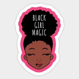 Black Girl Magic, African American Girl Sticker